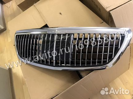 Комплект эмблем и Решетка Maybach W222 S class