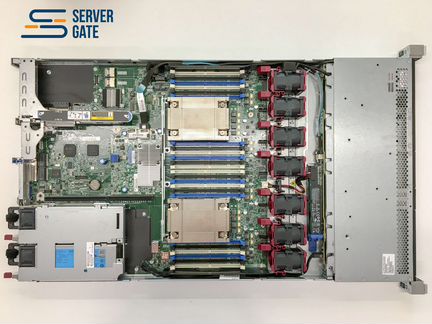 Сервер HP DL360 G9 4LFF 2x E5-2697v3 256 GB