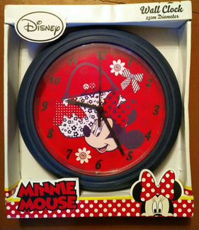 Новые часы настенные Minni Mouse