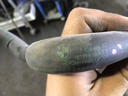 Патрубок радиатора, системы охлаждения Bmw X5 E70