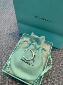 Кольцо Tiffany в виде открытого соцветия с бриллиа