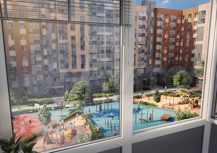 2-к квартира, 52.3 м², 13/17 эт.