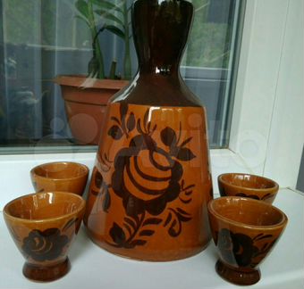 Кувшин коньячный и рюмки СССР