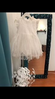 Платье белое для девочки