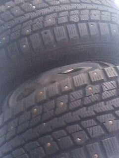 Шины+диски 195/65R15 Dunlop Ice-01 Газ-31105