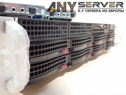 Сервер Supermicro 6027R 2xE5-2637v2 192Gb 8x3.5