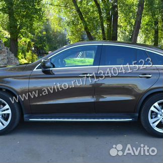 Пороги Mercedes GLC и GLC Coupe