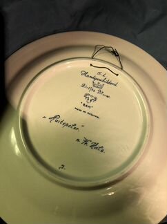 Настенные тарелки Delft, Голландия