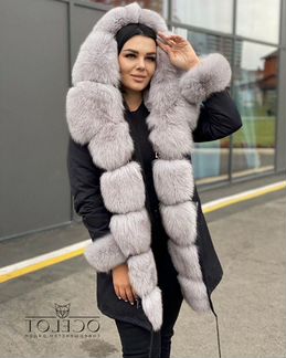 Парка с мехом