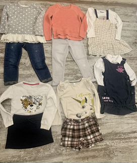 Вещи пакетом zara, HM для девочки 3-4 года