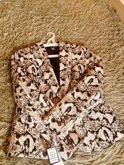 Новый шикарный золотой пиджак Nine west