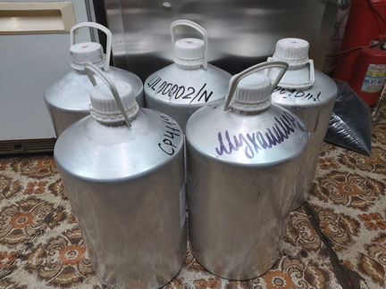 Продам алюминиевая канистра, 10 литров