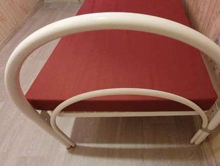 Кровать металлическая 195х85 с матрасом