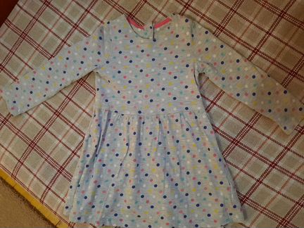 Платье с длинным рукавом mothercare 92р