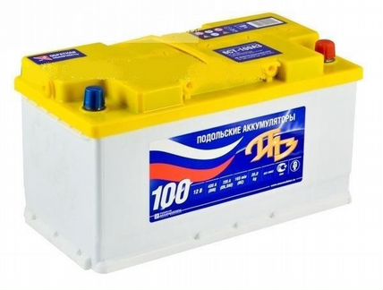 Аккумулятор Подольский 100А/ч 750A 353х175х190