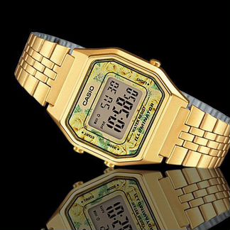 Часы наручные женские Casio LA-680WGA-9C