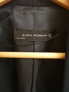 Пиджак без пуговиц zara, размер L