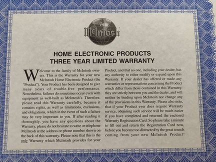 McIntosh MC 501 Limited моноблоки