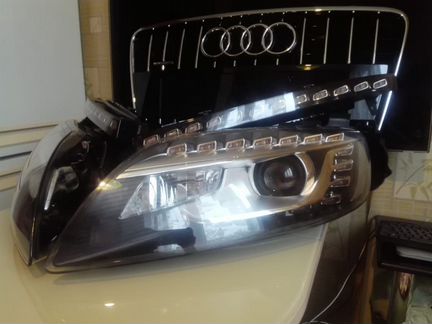 Audi Q7 4L фара правая левая комплект
