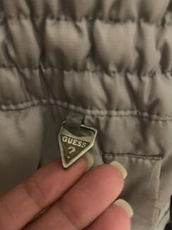 Пуховик guess зима,очень теплый