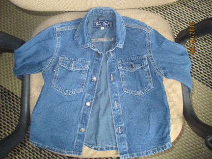 Джинсовая рубашка