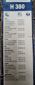 Щетка стеклоочистителя задняя (дворник) Bosch H380