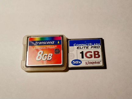 Карты памяти Compact Flash, SD, microSD adapters