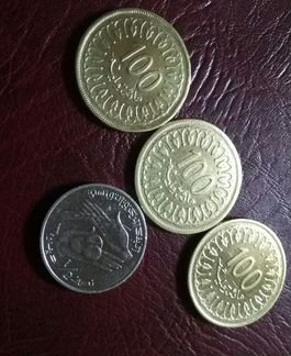 Иностранные монеты (Тунис) №7