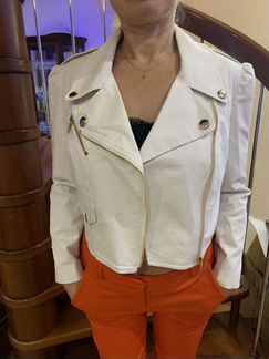 Пиджак Moschino белый