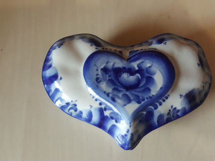 Шкатулка Гжель