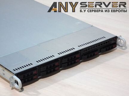 Сервер Supermicro 1027R 2xE5-2620v2 128Gb 8x2.5