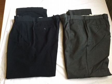 Брюки мужские классические, черные, серые