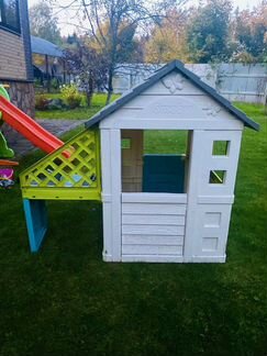 Детский домик Smoby с песочницей