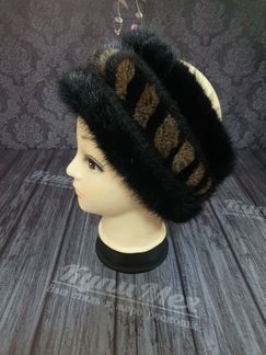 Меховая повязка из норки