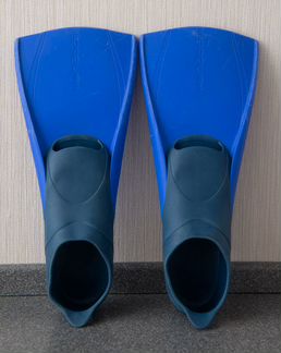 Детские ласты nabaiji (Декатлон) размер 19-19,5см