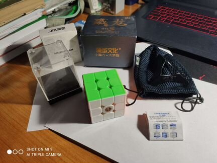 MoYu 3x3x3 WeiLong GTS 3M и MoYu 3x3x3 WeiLong GTS