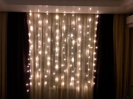 LED гирлянда-занавес