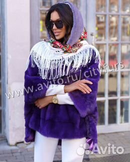 Норковая кофта