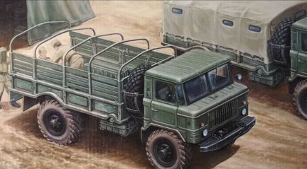 Сборная модель Trumpeter Russian GAZ-66 Truck