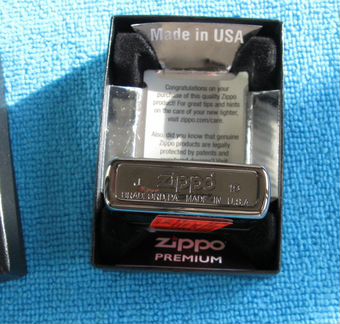 Zippo Premium Howling Wolf Black Ice зажигалка