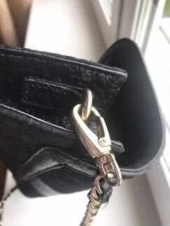 Сумка клатч dkny оригинал кожа текстиль как новая