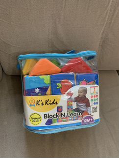KS kids кубики, мишка, сортер