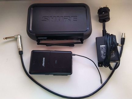 Shure pgx4 pgx1 радиосистема гитарная инструментал