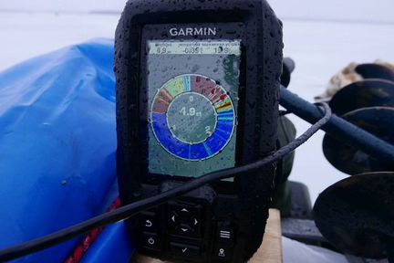 Эхолот Garmin Striker Plus 4cv +термокружка