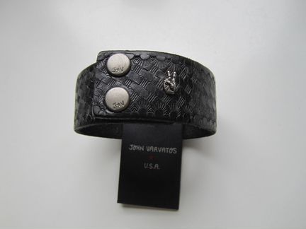 John Varvatos-кож.браслет.Оригинал из США