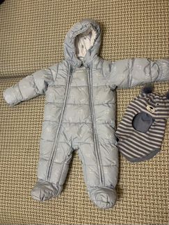 Комбинезон Gulliver 6-9 месяцев 74см и шапка lassi