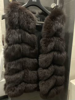 Жилет из натурального меха