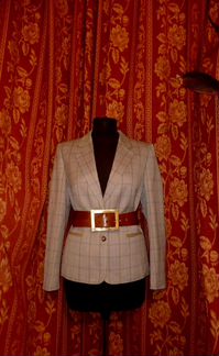 Жакет-пиджак Max Mara в клетку
