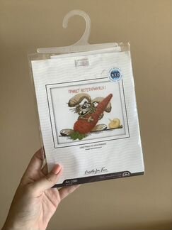 Набор вышивки крестиком + книга + пяльцы