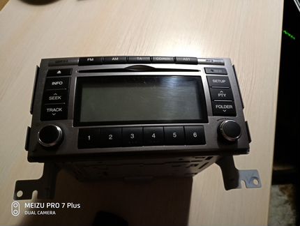 Штатная магнитола для hyundai santa FE 2010 года